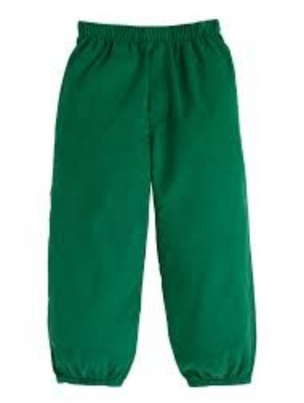 Little English Green Corduroy Banded Bottoms